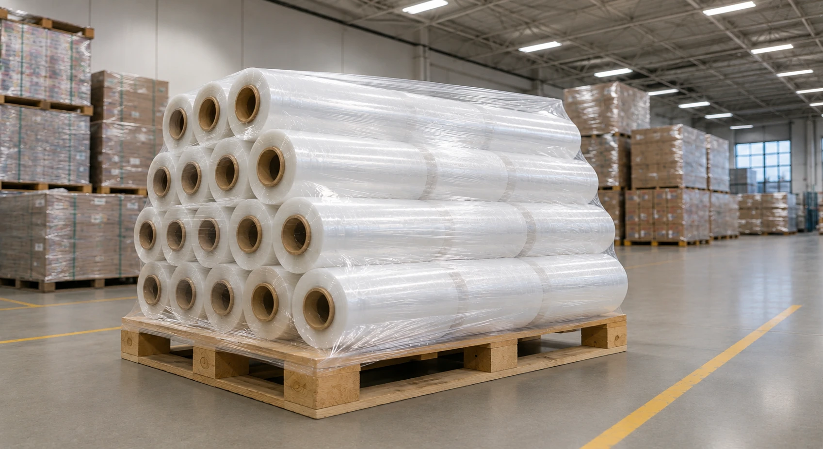 LLDPE Stretch Film Exporter Hungary — Greenstrix Industrial Packaging